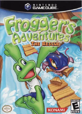 Frogger's Adventures - The Rescue box cover front